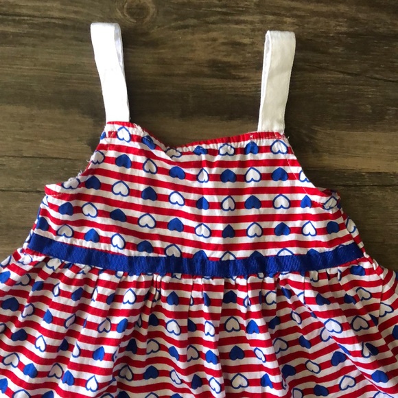 Sweet♥️ Hearts Dress & Cover size 24M - Picture 3 of 11